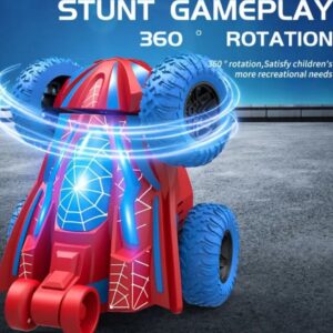 Spiderman Stunt Dump Truck with Remote Control