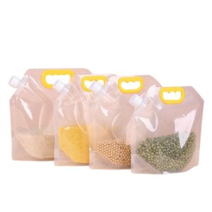 Food Storage Bags with Lids.